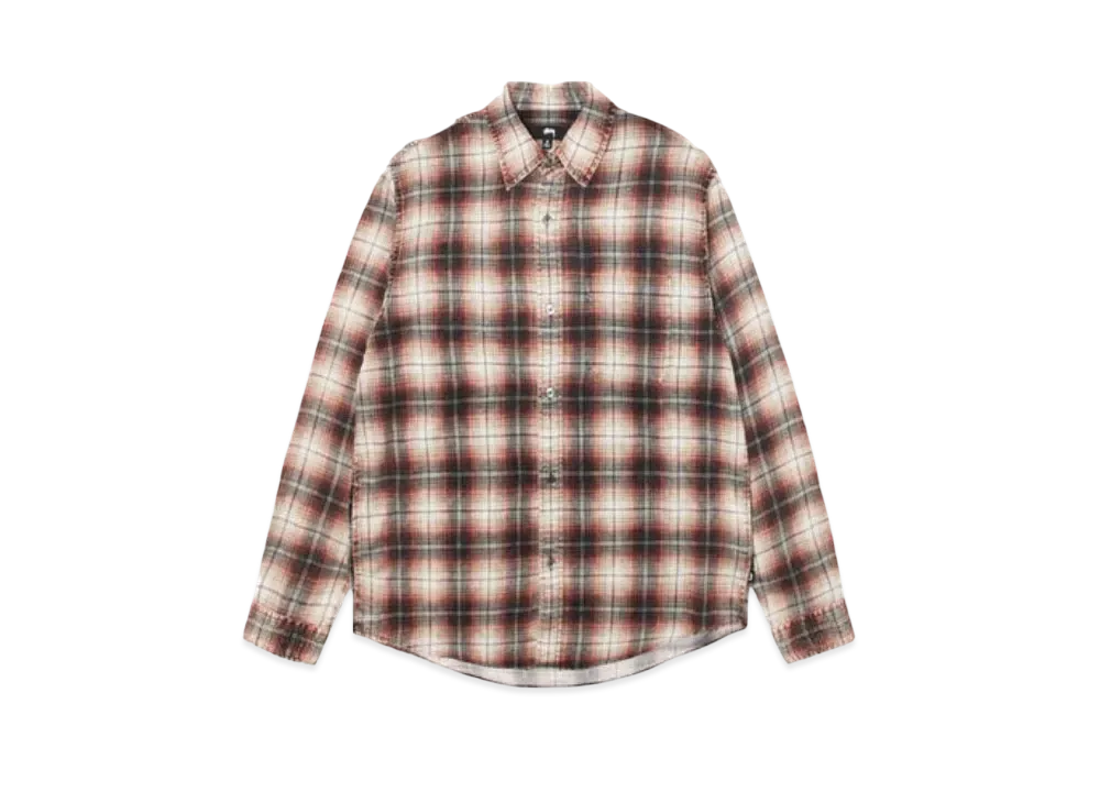 Stussy Matthew Printed Shirt "Umber"