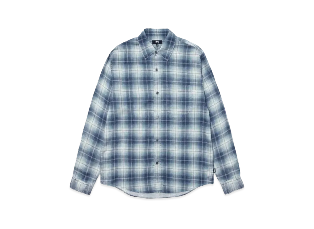 Stussy Matthew Printed Shirt "Blue"