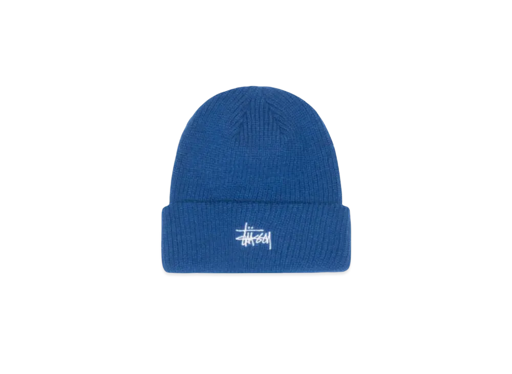 Stussy Basic Cuff Beanie "Azure"