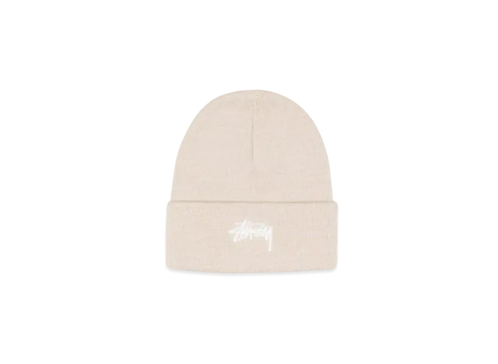 Stussy Cuff Beanie Stock "Stone"