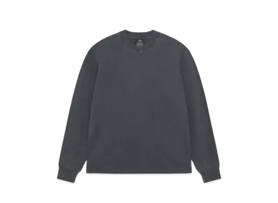 Stussy Garment Dyed LS Thermal "Black"