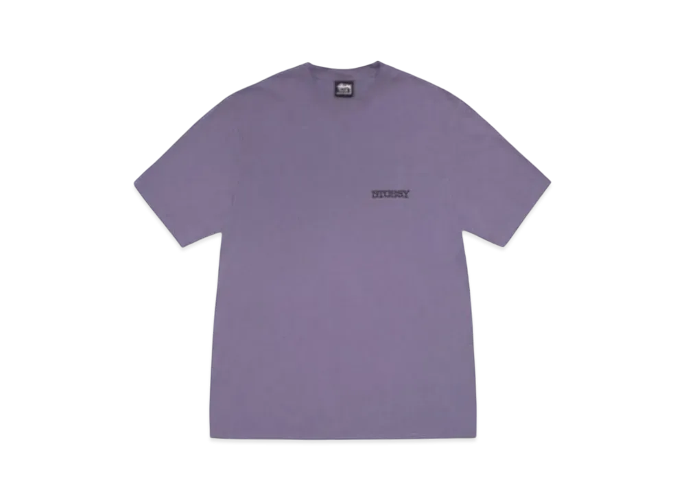 Stussy Jumbo Tee Pigment Dyed "Grape"