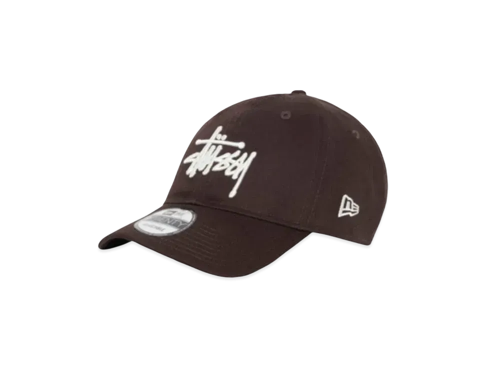 Stussy New Era 9Twenty Basic Strapback "Brown"