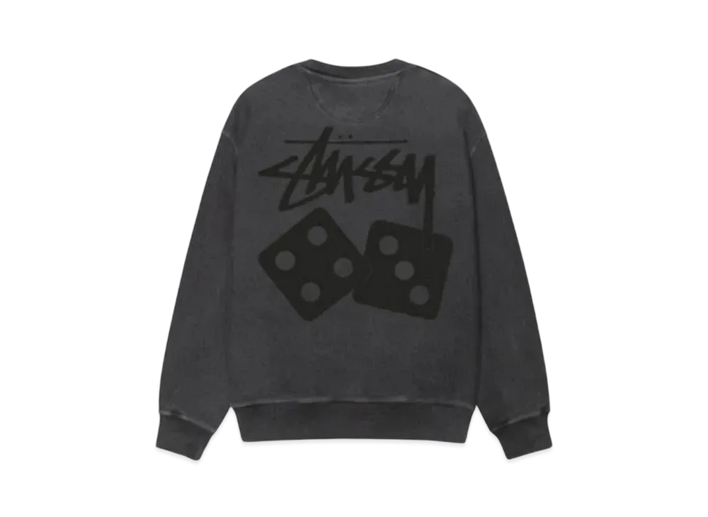 Stussy Dice Crew Pigment Dyed "Black"