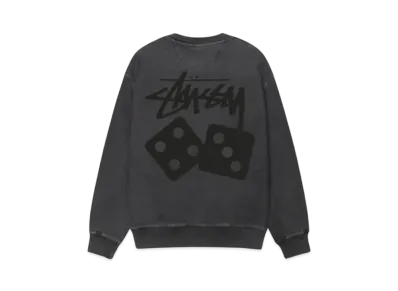 Stussy Dice Crew Pigment Dyed "Black"