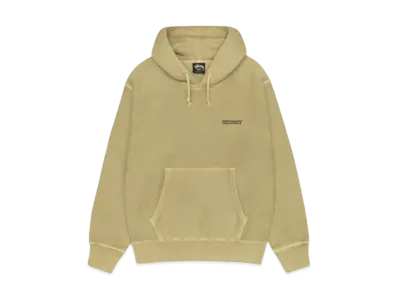 Stussy Jumbo Hoodie Pigment Dyed "Elm"