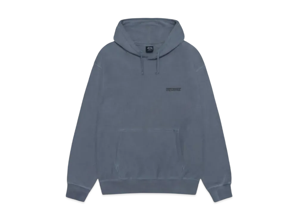 Stussy Jumbo Hoodie Pigment Dyed "Navy"