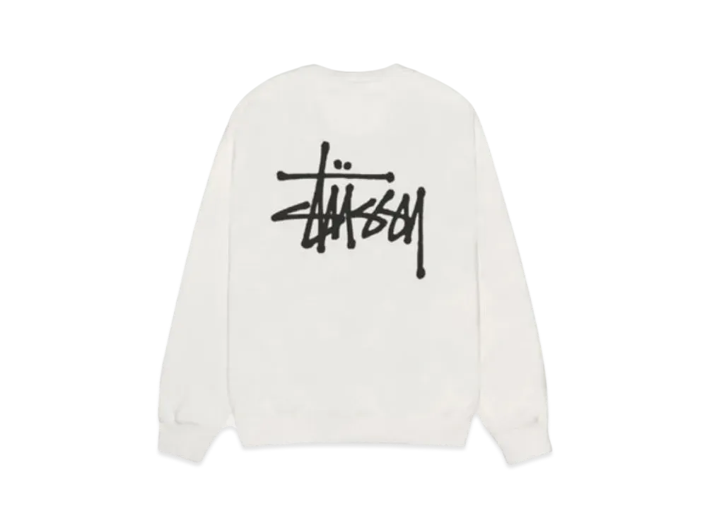 Stussy Basic Crew Pigment Dyed "Natural"