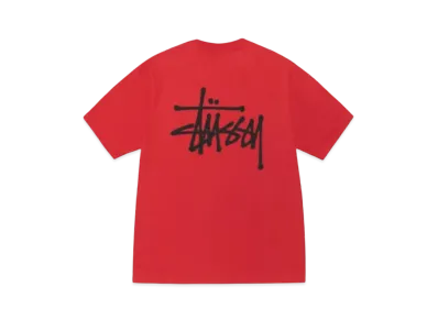 Stussy Basic Tee "Cayenne"