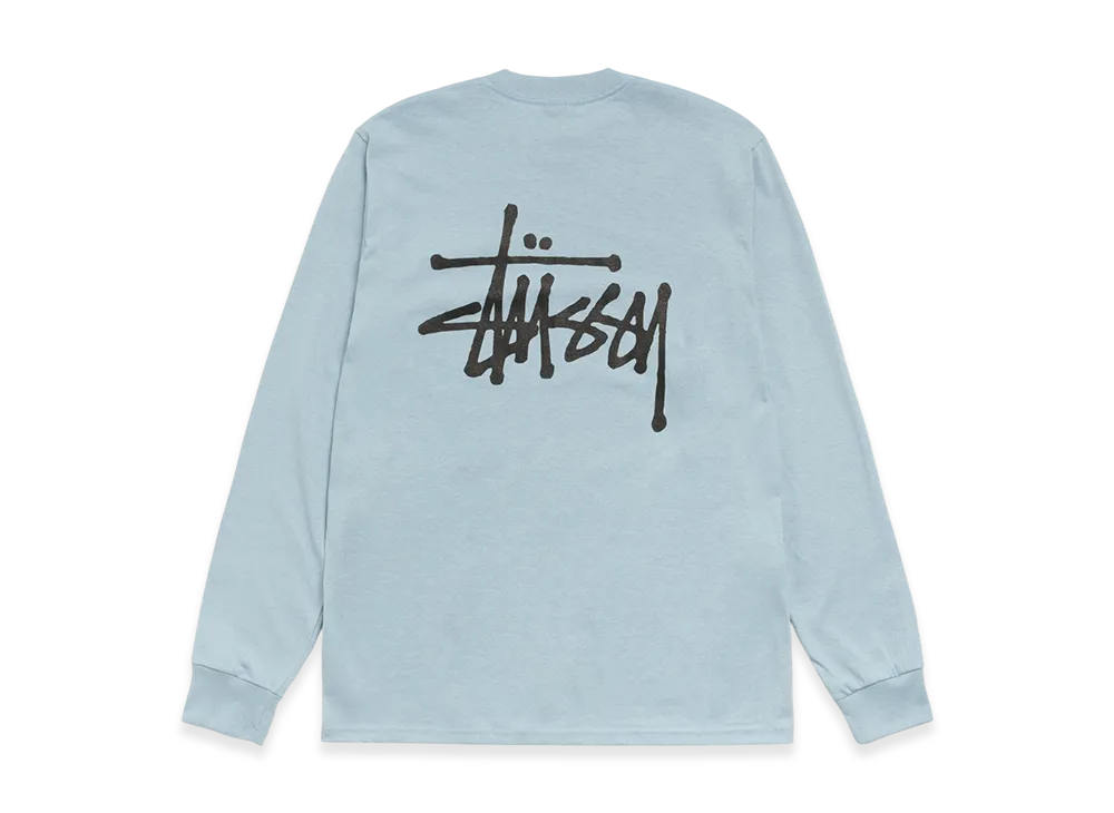Stussy Basic Stussy LS Tee "Slate"