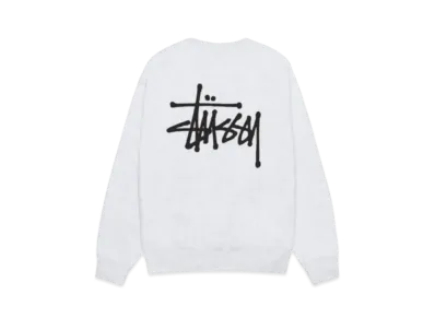 Stussy Basic Crew "Ash Heather"