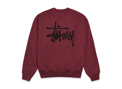 Stussy Basic Stussy Crew "Wine"