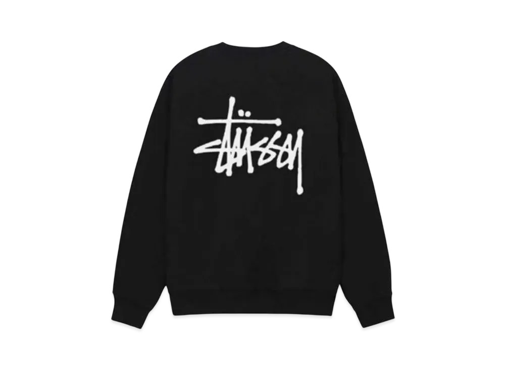 Stussy Basic Crew "Black"