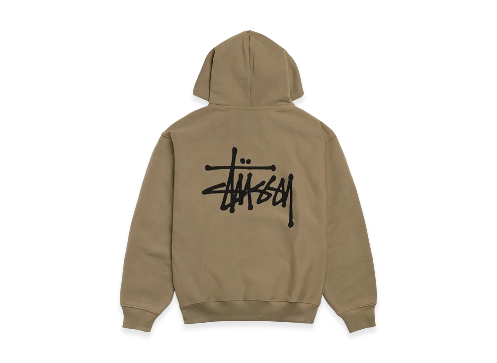 Stussy Basic Stussy Hoodie "Army"