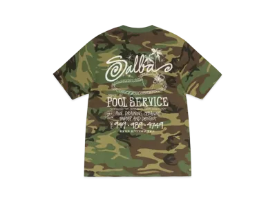 Stussy Pool Service Tee Pigment Dyed "Camo"