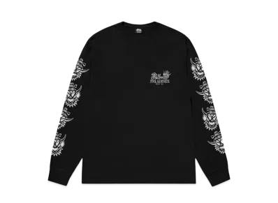 Stussy Witch Doctor LS Tee Pigment Dyed "Black"