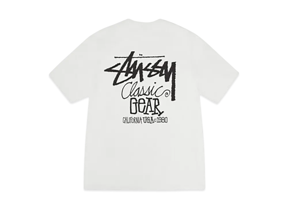 Stussy Classic Gear Tee Pigment Dyed "Natural"