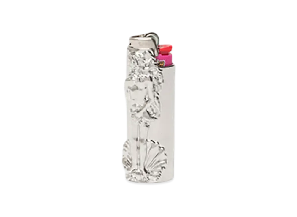 Stussy Metal Venus Lighter Case "Silver"