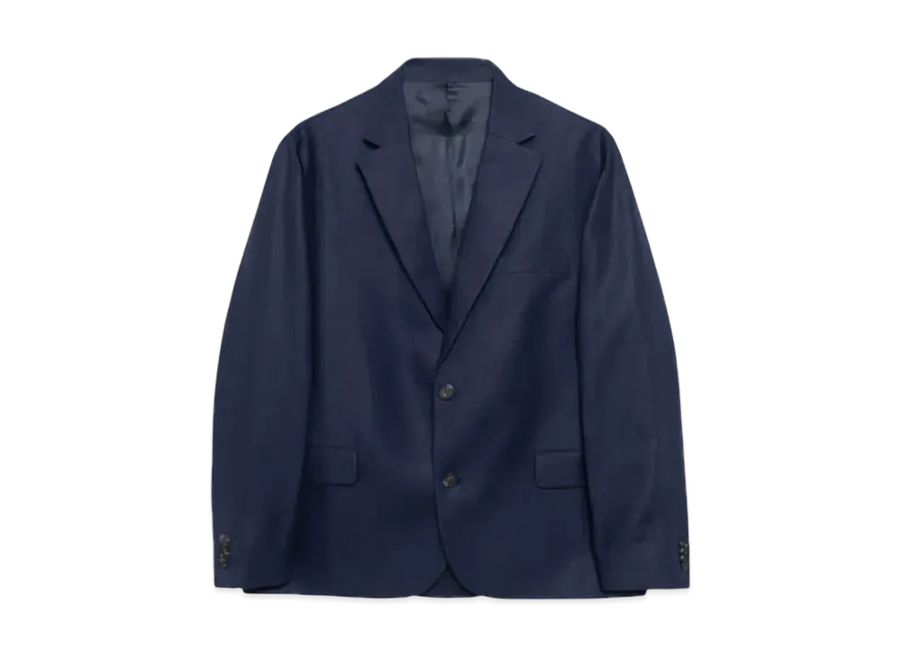 Stussy Blazer Textured Linen "Navy"
