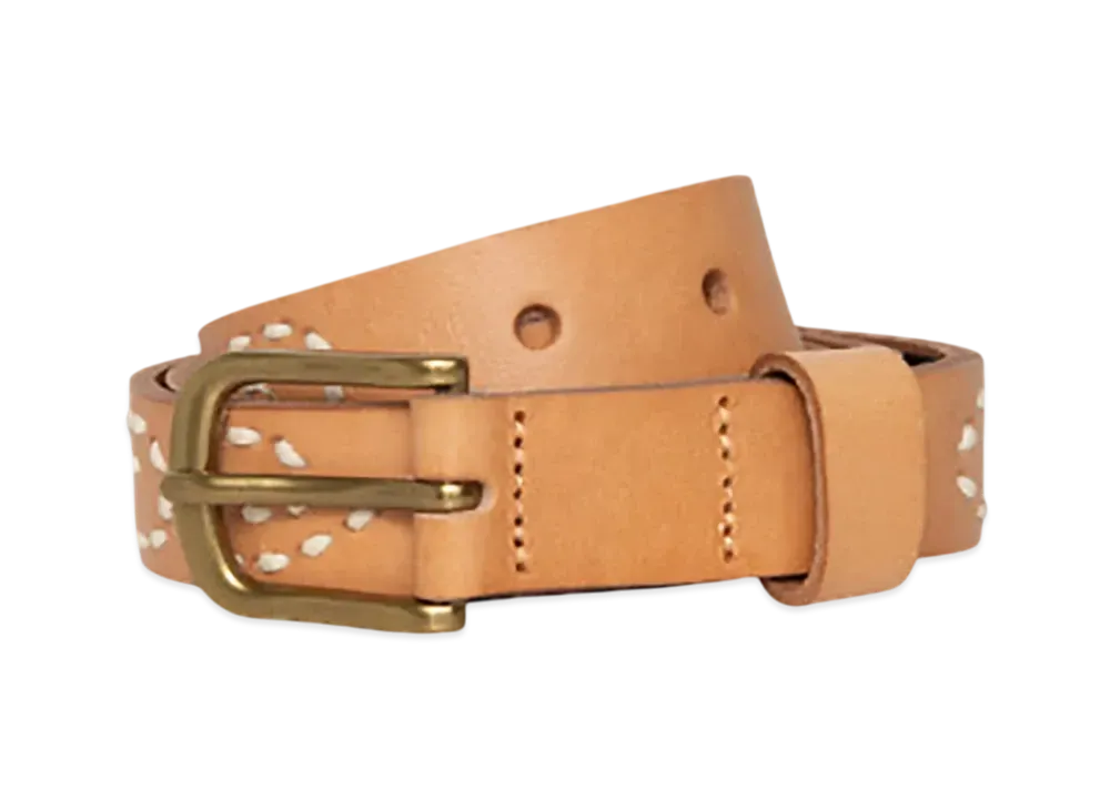 Stussy Embroidered S Belt "Light Tan"