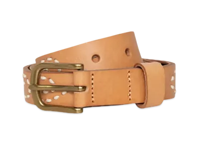 Stussy Embroidered S Belt "Light Tan"