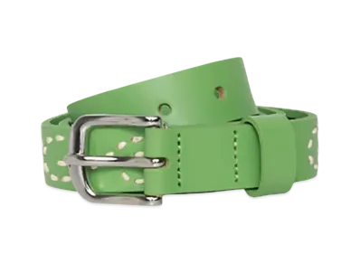 Stussy Embroidered S Belt "Jade"