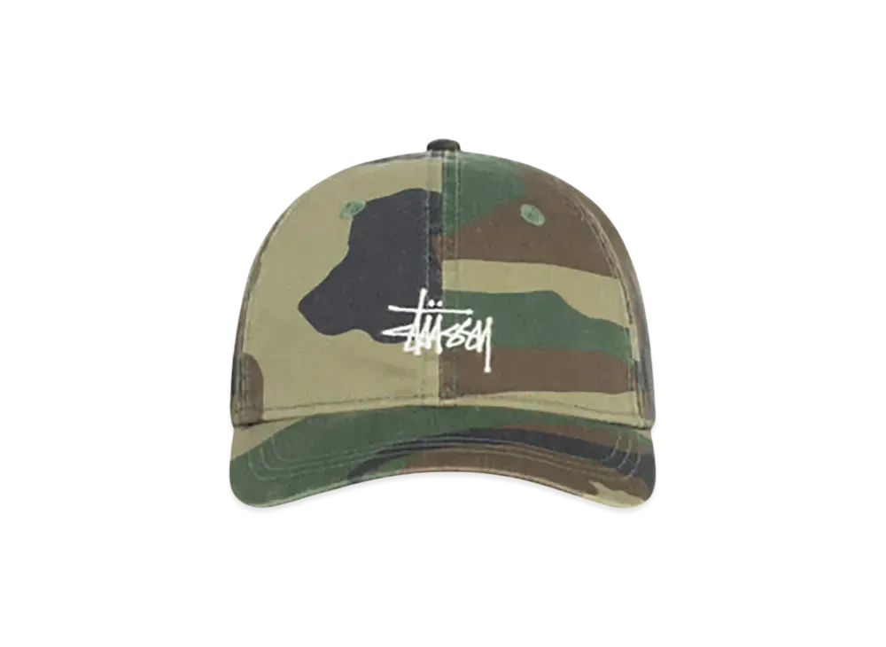 Stussy Basic Stussy Cap "Woodland Camo"