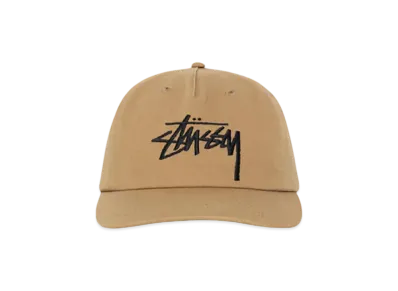 Stussy Mid-Depth Big Stock Snapback "Tobacco"