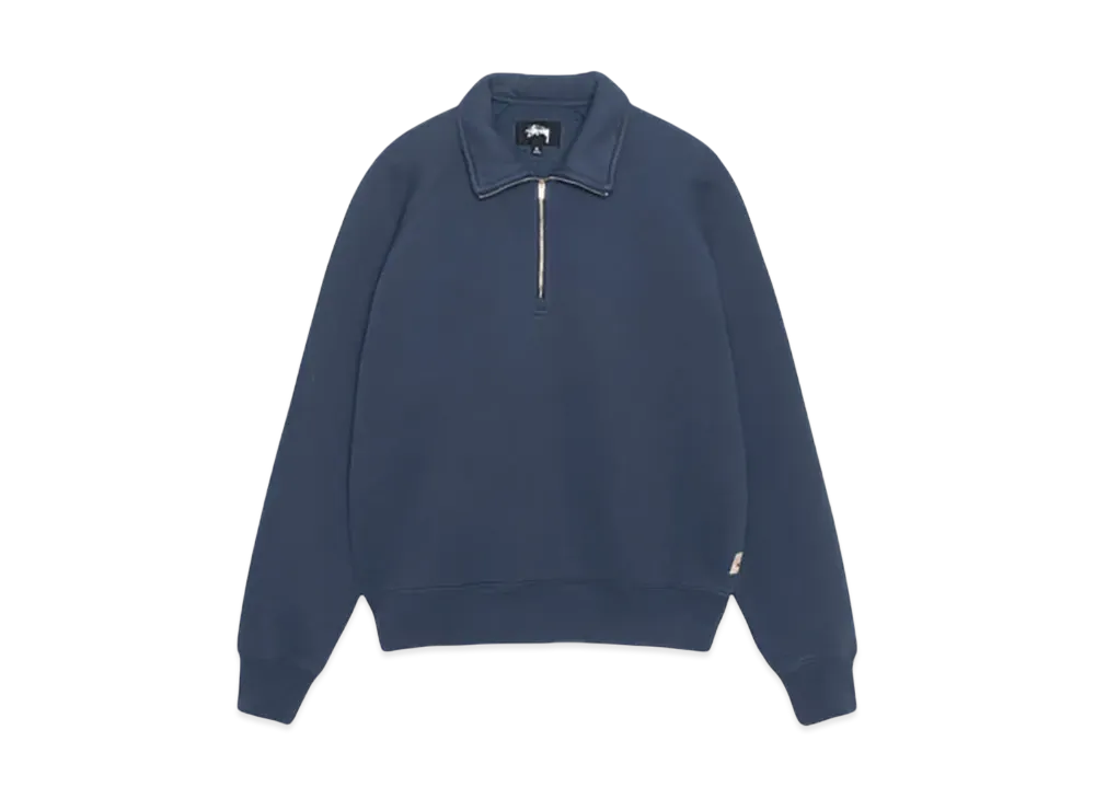 Stussy Relaxed Half Zip "Navy"