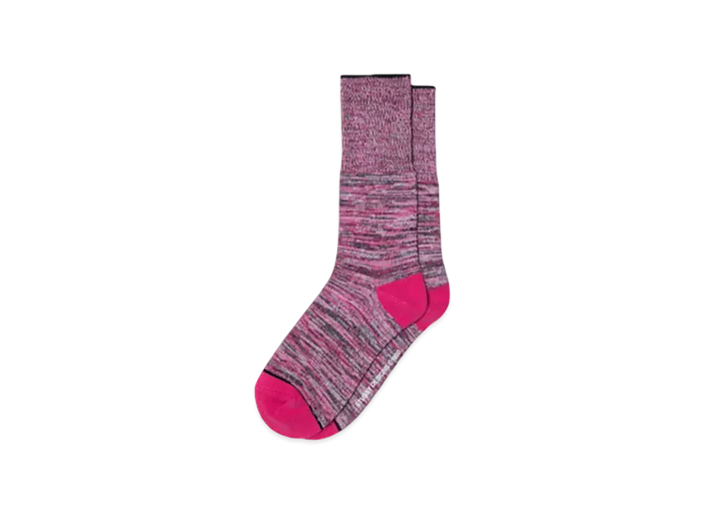 Stussy Space Dyed Yarn Sock "Pink Camo"