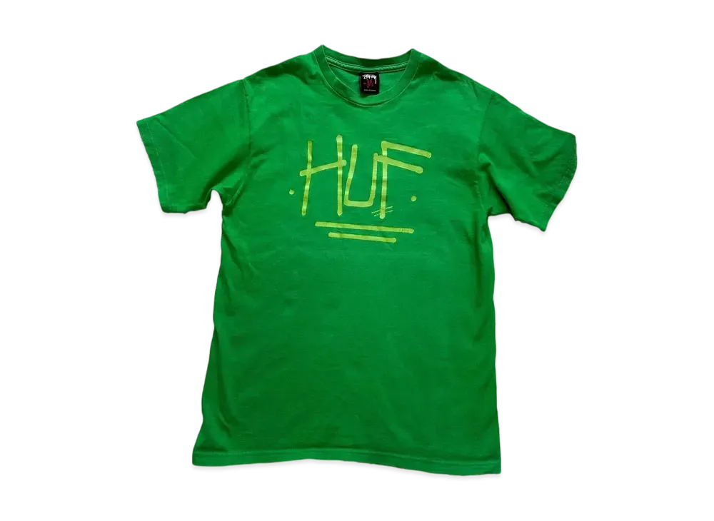 Stussy x HUF Vintage T-Shirt "Green"