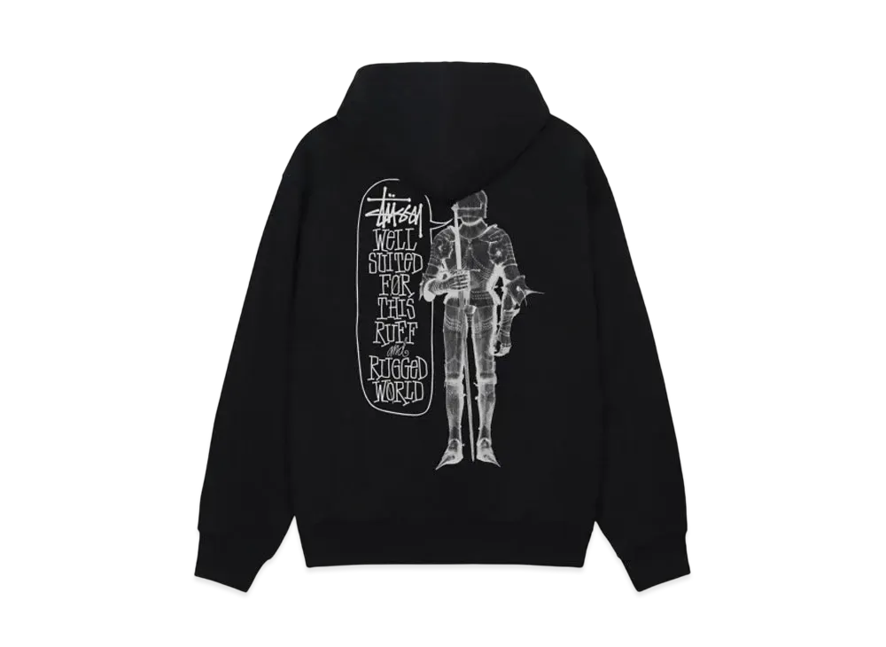 Stussy Arched Tee Pigment Dyed "Black"