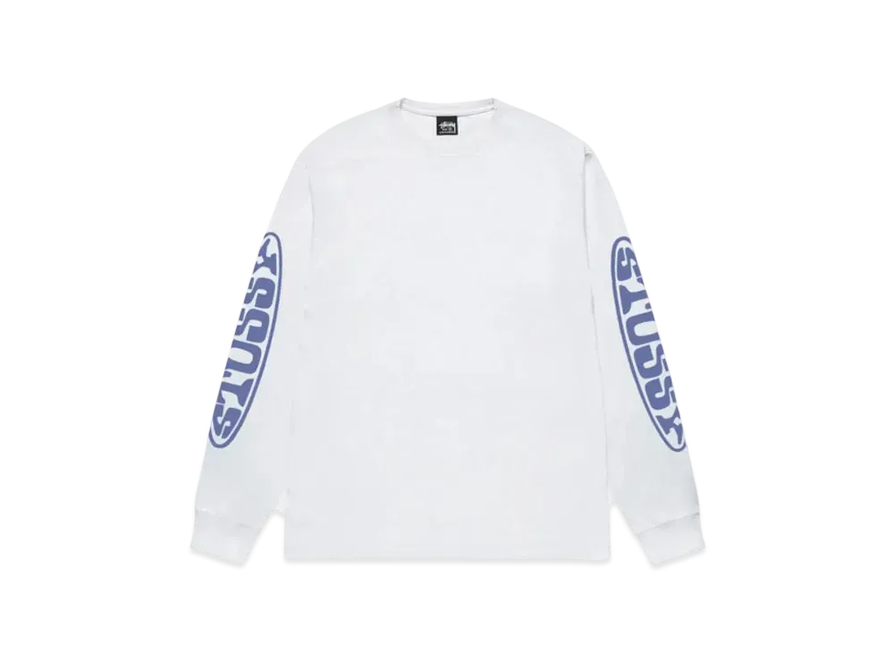 Stussy Pill LS Tee "White"