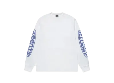 Stussy Pill LS Tee "White"
