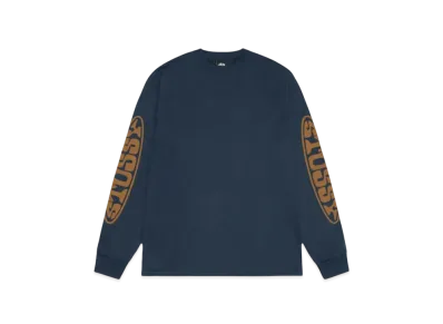 Stussy Pill LS Tee "Navy"