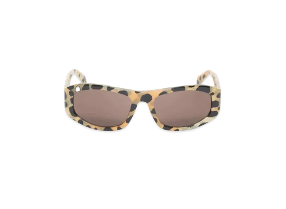 Stussy Landon Sunglasses "Cheetah/Dark Brown Lens"