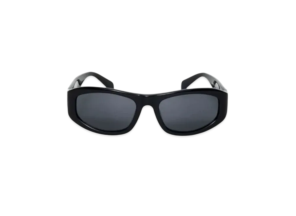 Stussy Landon Sunglasses "Black/Black Lens"