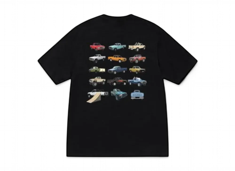 Stussy Pickup Tee "Black"