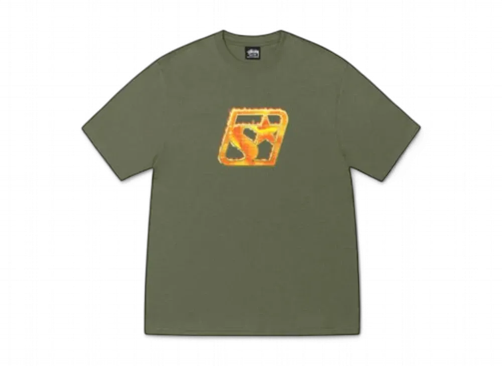 Stussy Blaze Tee "Olive"
