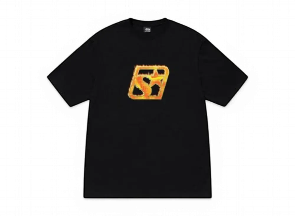 Stussy Blaze Tee "Black"