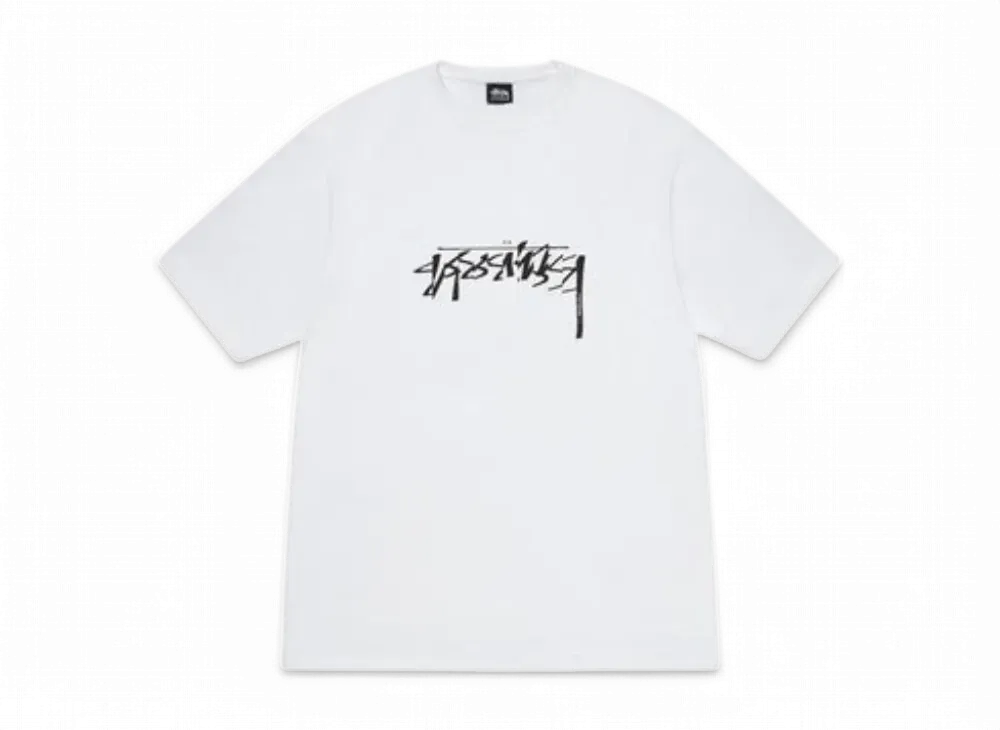 Stussy Sliced Tee "White"