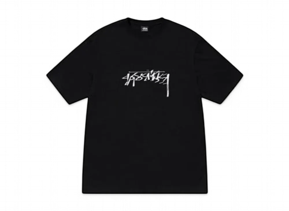 Stussy Sliced Tee "Black"
