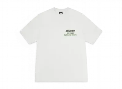 Stussy California Grown Tee Pigment Dyed "Natural"