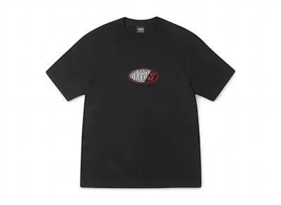 Stussy Pitstop Tee Pigment Dyed "Black"