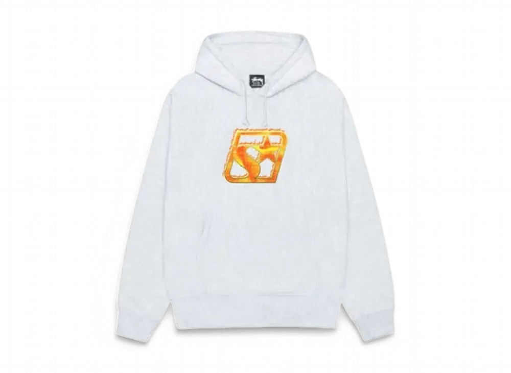 Stussy Blaze Hoodie "Ash Heather"