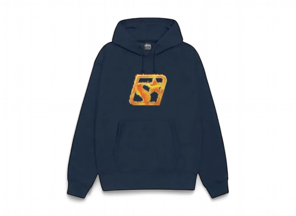 Stussy Blaze Hoodie "Navy"