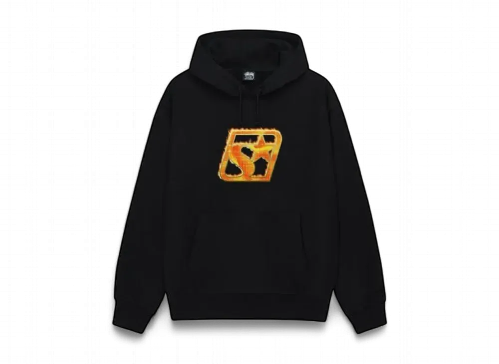 Stussy Blaze Hoodie "Black"