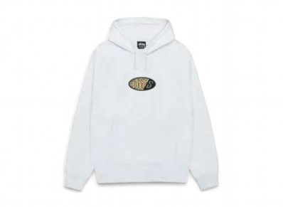 Stussy Pitstop Hoodie "Ash Heather"