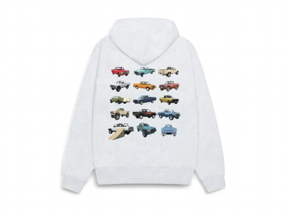 Stussy Pickup Zip Hoodie "Ash Heather"