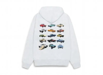 Stussy Pickup Zip Hoodie "Ash Heather"